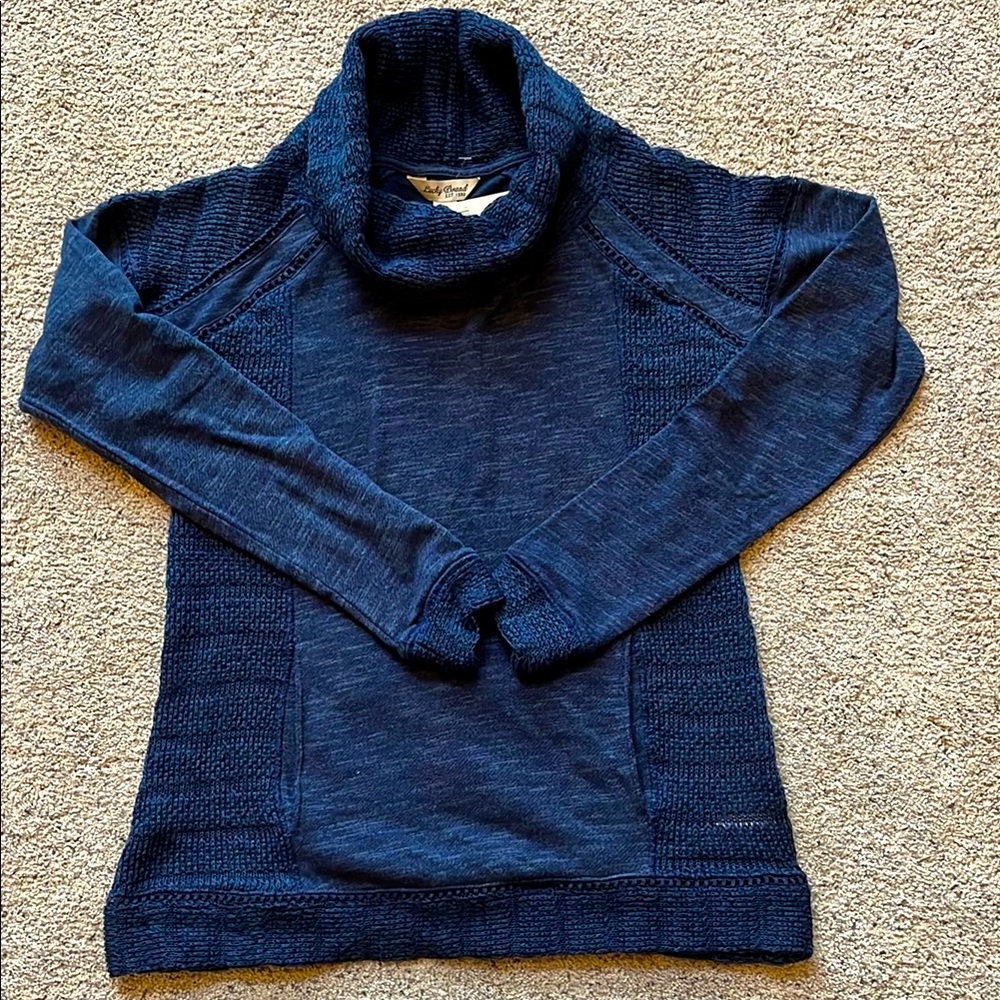 Lucky Brand Blue Knit Sweater